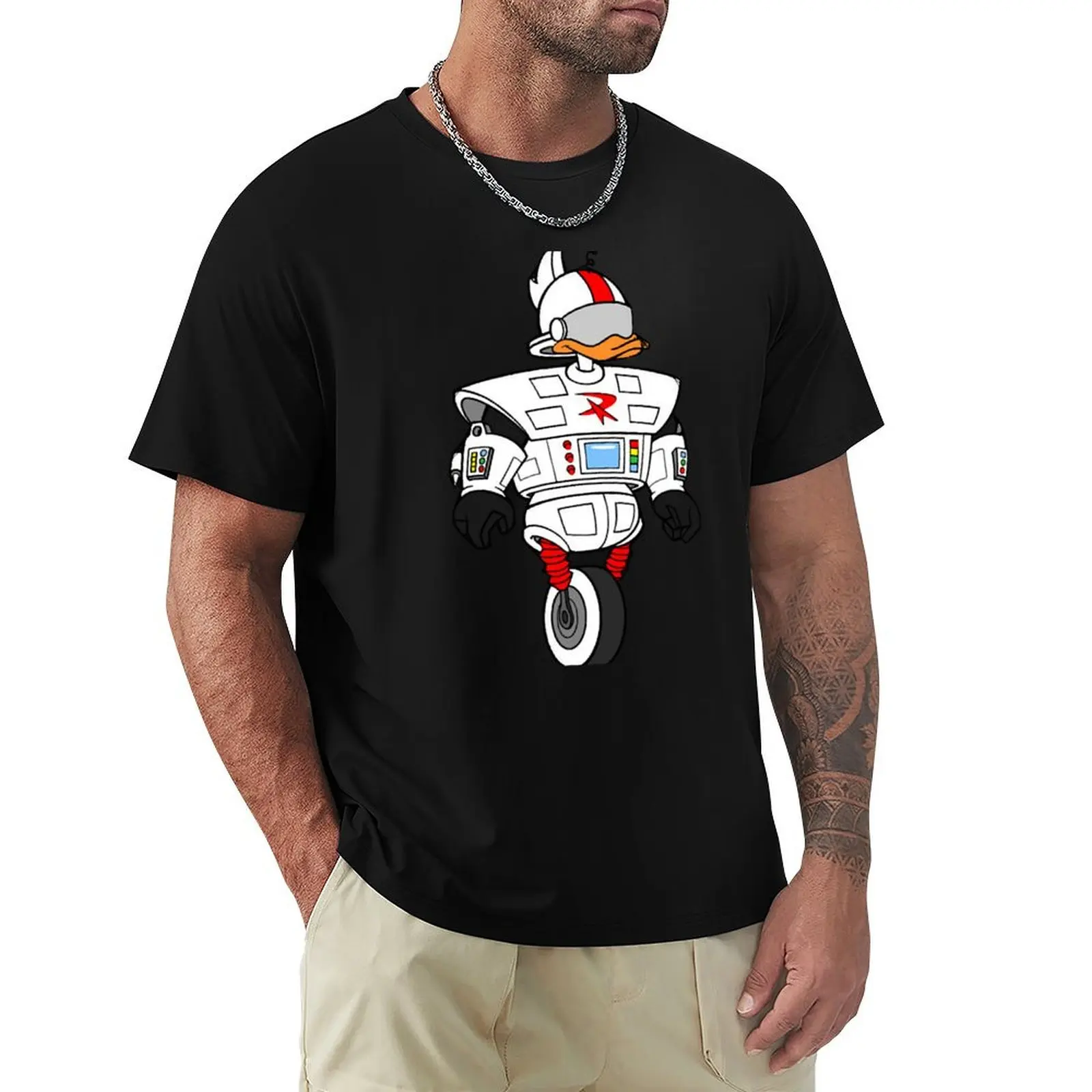 Gizmoduck classique T-Shirt Work Outdoor T-Shirt for Men