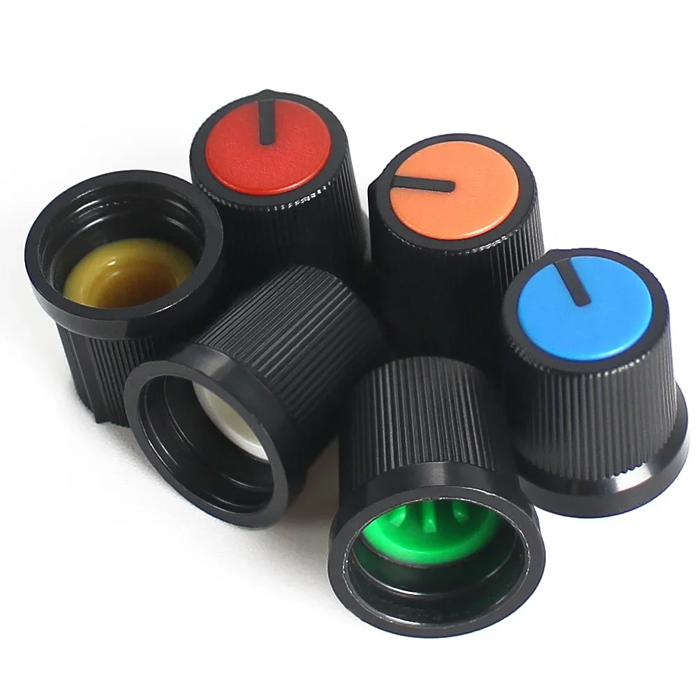 30 قطعة WH148 AG3 الجهد مقبض الباب غطاء 15*15 مللي متر البلاستيك المقابض عدة أبيض/أزرق/أخضر/برتقالي/أحمر/أصفر 6 قيمة * 5 قطعة = 30 قطعة