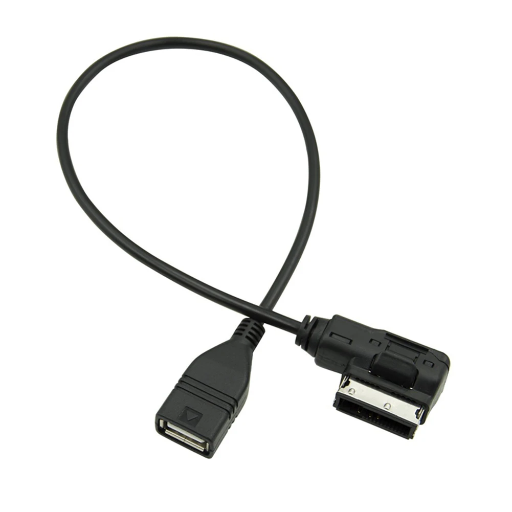 USB Music Interface AMI MMI AUX MP3 Cable Adapter For Audi Q5 Q7 R8 A3 A4 A5 A6 Music Interface Cable Adapter