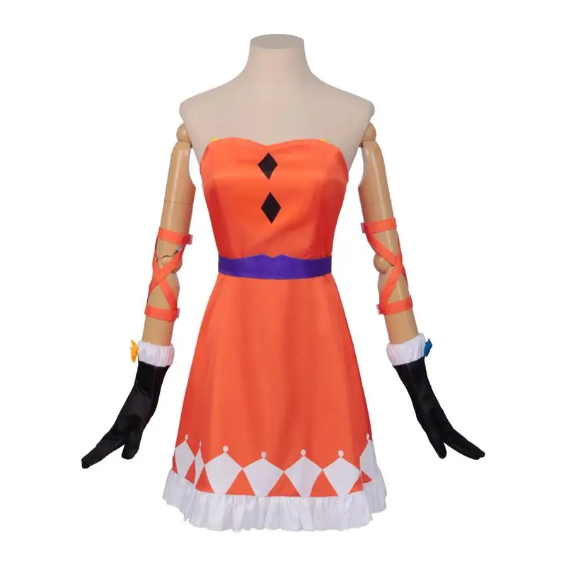 

Women's Costume 2023 Spring And Autumn New Cartoon Pumpkin Cosplay Cosplay Stage Dress