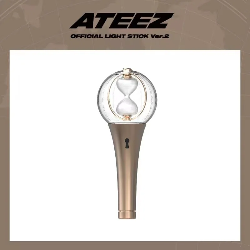 

Kpop ATEEZ Concert Lightstick 2.0 HongJoong SeongHwa Globe Variable Color Lightstick Jeong YunHo Hand Light Fans Support Gift