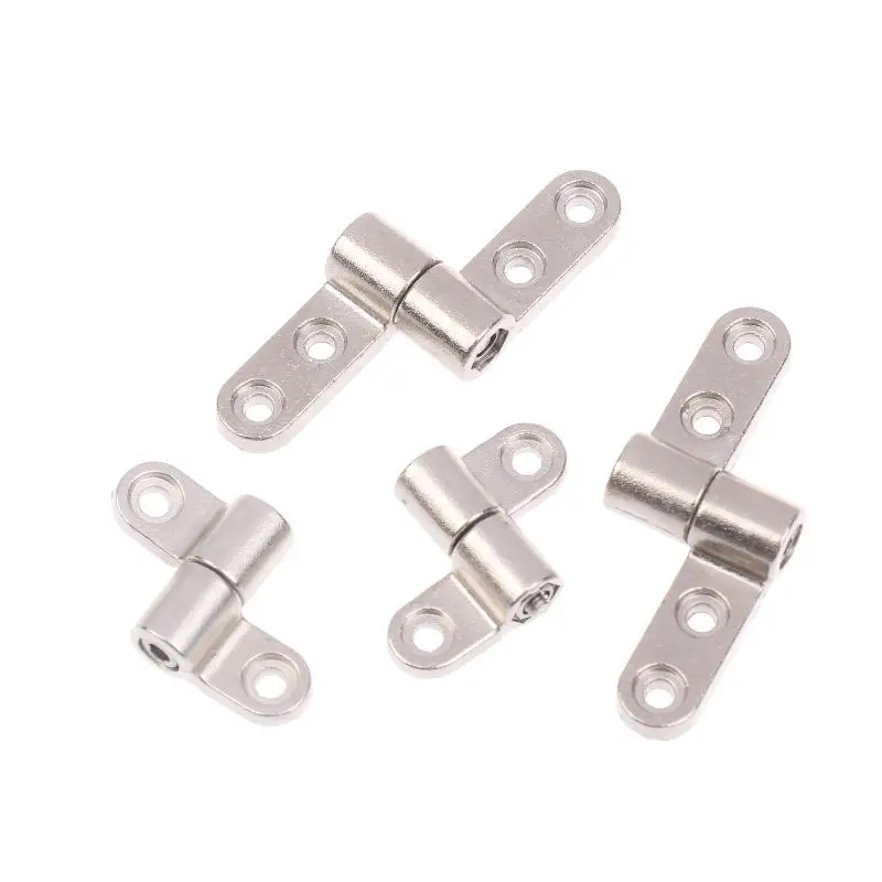 New 1/2Pcs 360 Degree Rotation Angle Positioning Mini Metal Torque Shaft Positioning Stop Damper Hinge Hardware Accessories