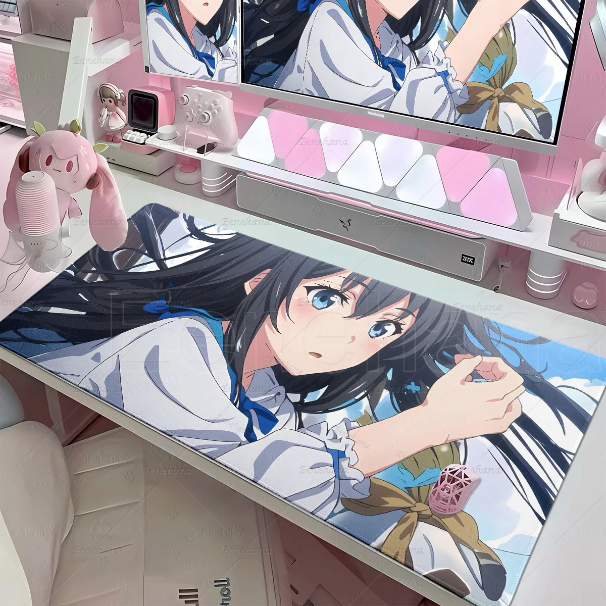 New Anime My Teen Romantic Comedy SNAFU Mouse Pad XXL Rubber Non-Slip Locking Edge Deskmat PC Gaming Computer Keyboard Tablepad