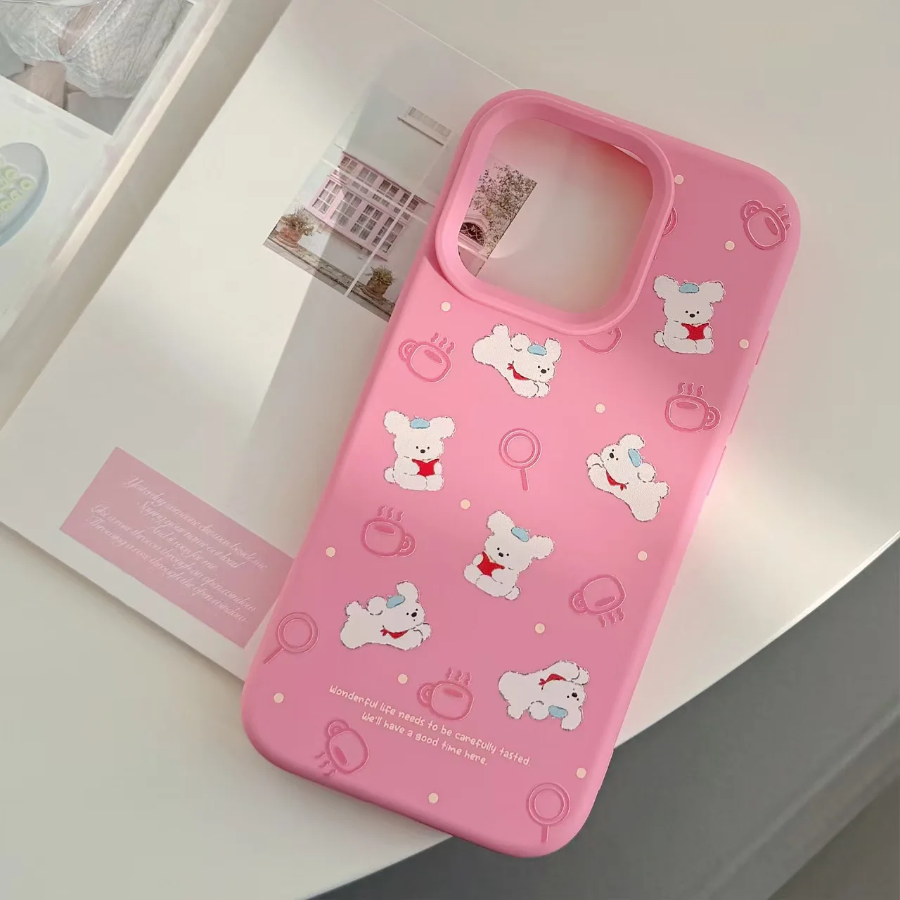 Рисунок 3 - Розовый силиконовый чехол для телефона