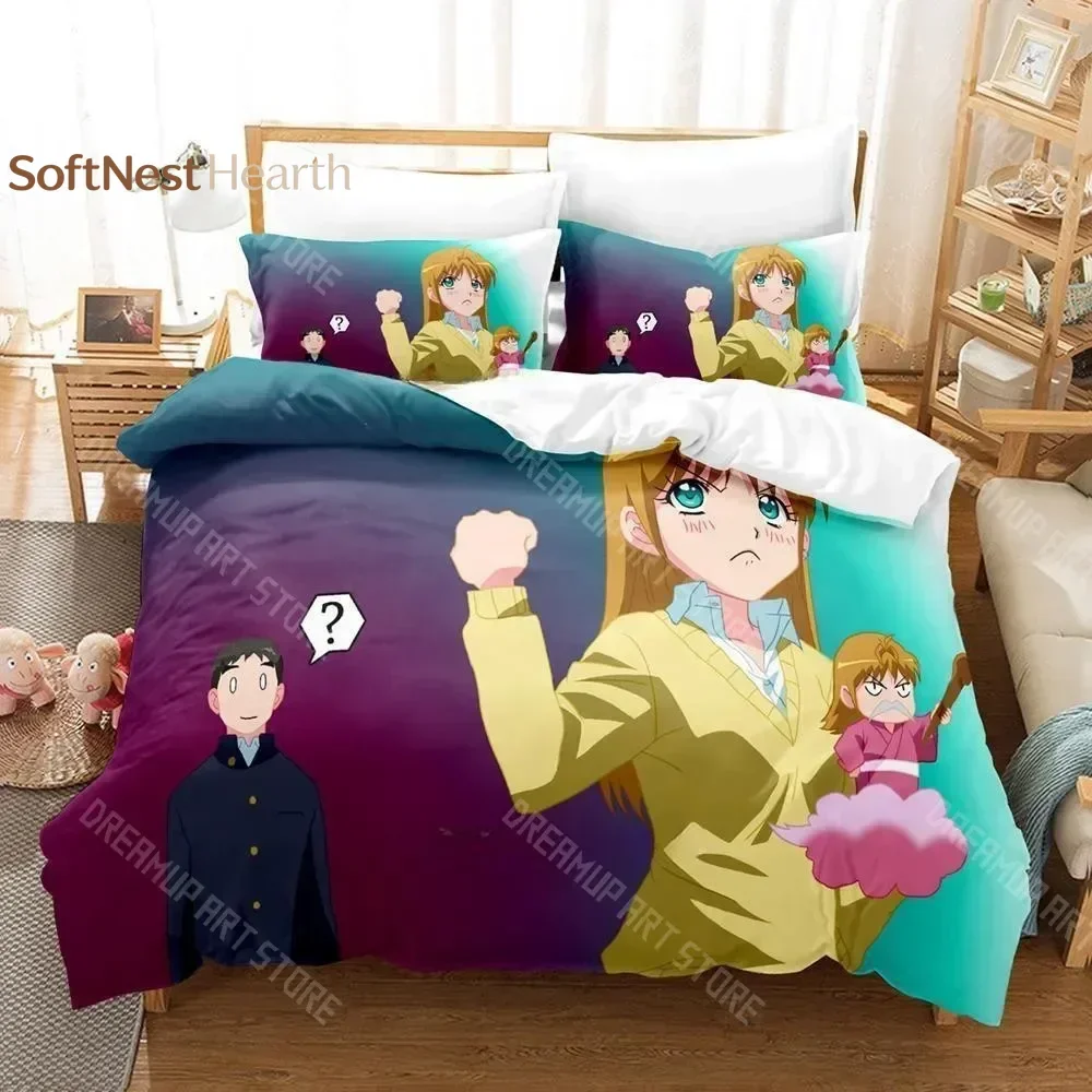 2026 3D Print Yamada's First Time B Gata H Kei Anime Bedding Set Single Twin Full Queen King Size Bed Set Adult Kid Bedroom Duv