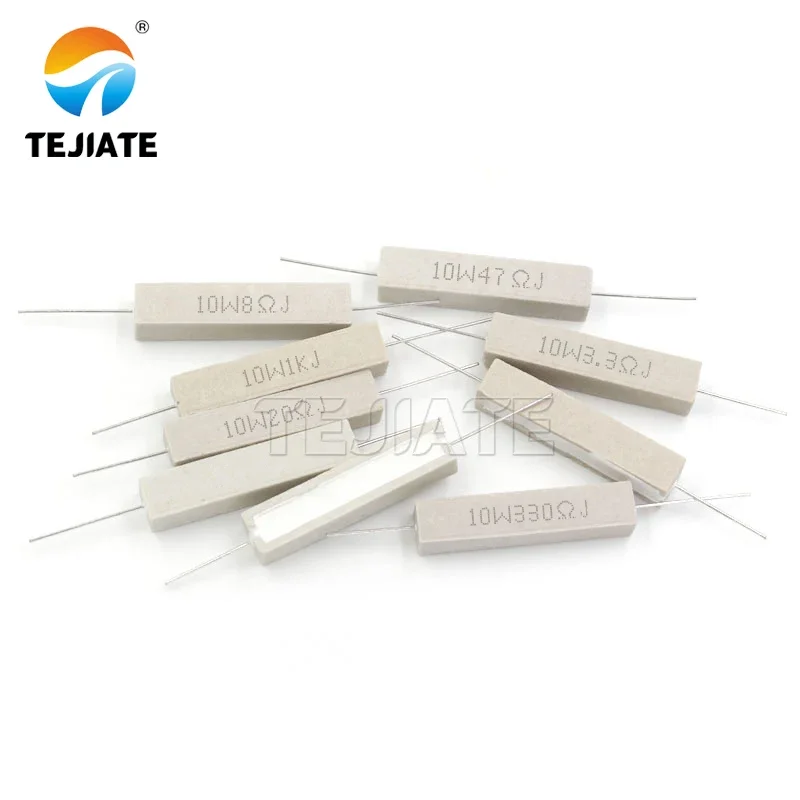 SQP Cement Resistor 5W/10/20/50W 0.25R/0.5/3/27/12/100R 5% Ceramic Resistor