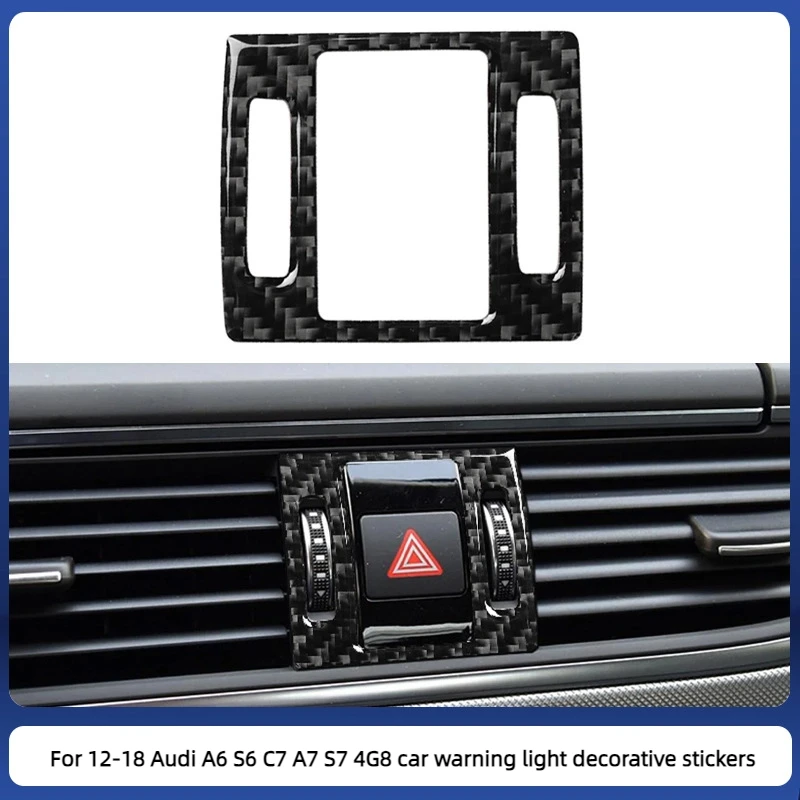 

For 12-18 Audi A6 S6 C7 A7 S7 4G8 car warning light decorative stickers