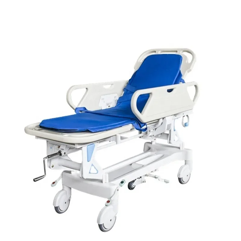 

EM-ST002 Ambulance Emergency Transport Stretcher Type Patient Transfer Trolley