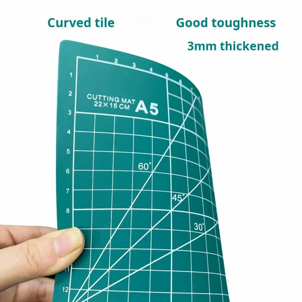 3mm Self-Healing A4 Cutting Mat Dual-Sided Non-Slip with CM Scales, HD PVC Eco-Friendly Board for DIY Craft & Model Making
