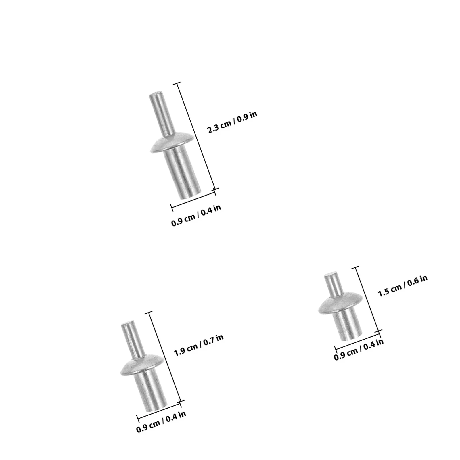 130-teiliges Aluminium-Kernnieten-Set, Klopftyp, Erweiterung, runder Kopf, verschiedene Größen, M5, 7 mm, 9 mm, 11 mm, für Haushaltsmaschinen-Anwendungen