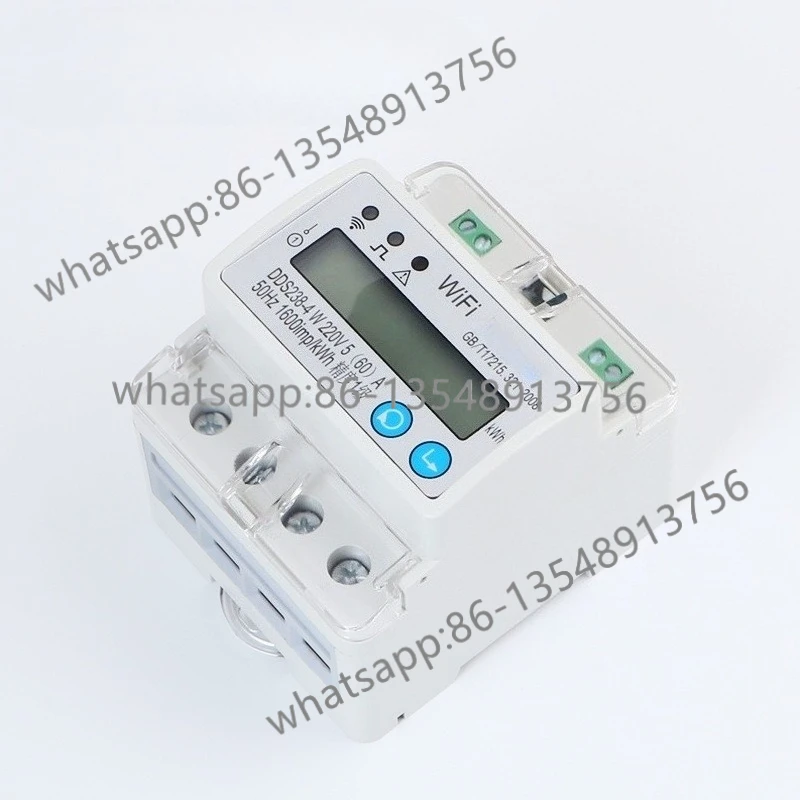 

Single-phase Household Energy Meter WIFI Meter with Mobile APP Software Remote Control,110-220V, Household Electricity Meter