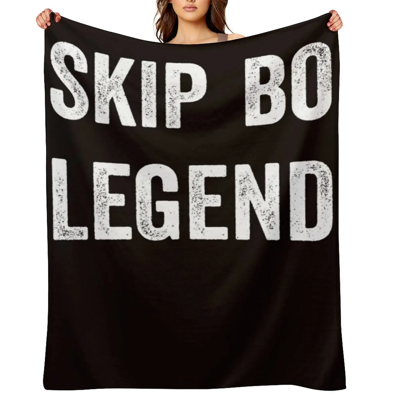 

Skip Bo Legend Best Skip Bo Card Board Game Player Gift Throw Blanket Bed linens Sleeping Bag anime warm for winter Blankets