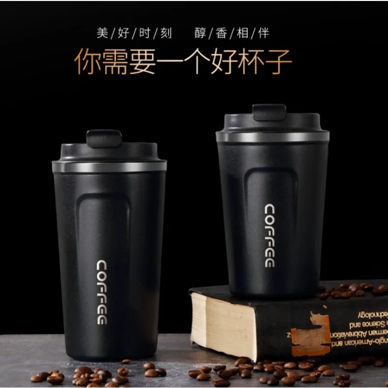 304 stainless steel coffee mug car mug creative gifts Cup logo factory outlet.