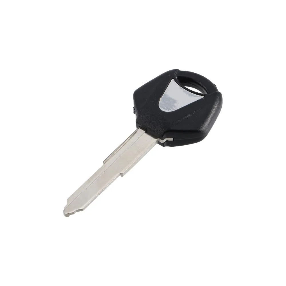 ​New Blank Motorcycle Uncut Key Black Length 44mm for Yamaha Motorbike Replace Spare Part