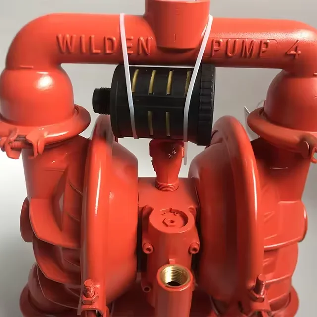 Pompa Diafragma Mini Pneumatik Logam TLF Wilden T4/TZ4 dengan Diafragma Buna-N