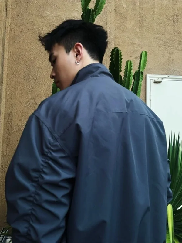 

Мужская куртка American Sle Tee-Proof Harlandon CleanFit: универсальная верхняя одежда для работы, осенняя, свободного кроя