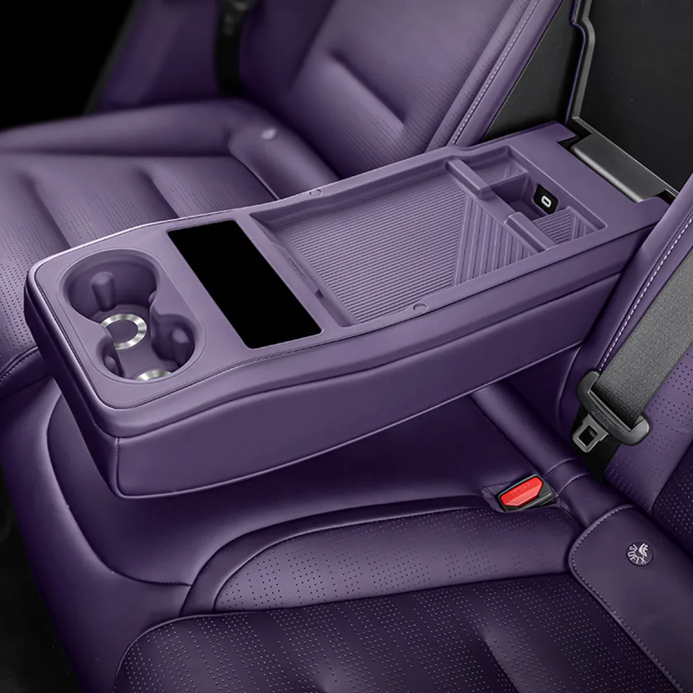 

For AVATR 07 2024 2025 Rear Water Cup Integrated Silicone Pad Interior Modification Product Original Car Color Protective Pad