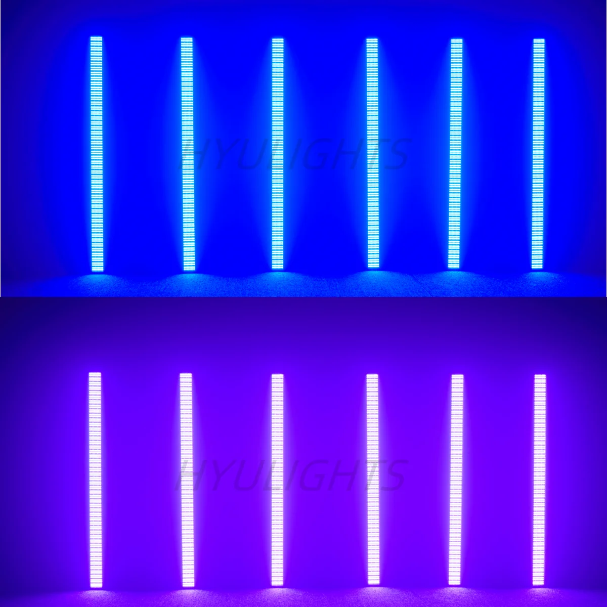 1/2/4 قطعة 200 واط LED ضوء إحترافي 192 التقسيم RGB 3in1 بار ديسكو ضوء DMX السوبر مشرق Dj غسل بار ستروب المرحلة تأثيرات الإضاءة #6