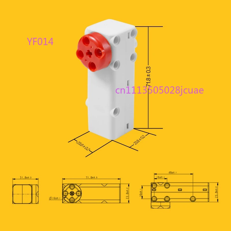 3KG Closed Loop Serial Port Servo, Low Noise Angle Control Motor, L-Shaped Anti-Sweep Gear, Bidirectional TTL Servo