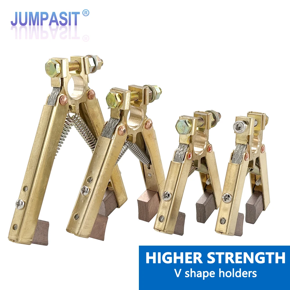 Jumpasit V Shape Slip Ring Copper Carbon Brush Holder 6x12 8x12 6.5x20 10A 13A 15A 카본브러쉬 홀더hine Assembly