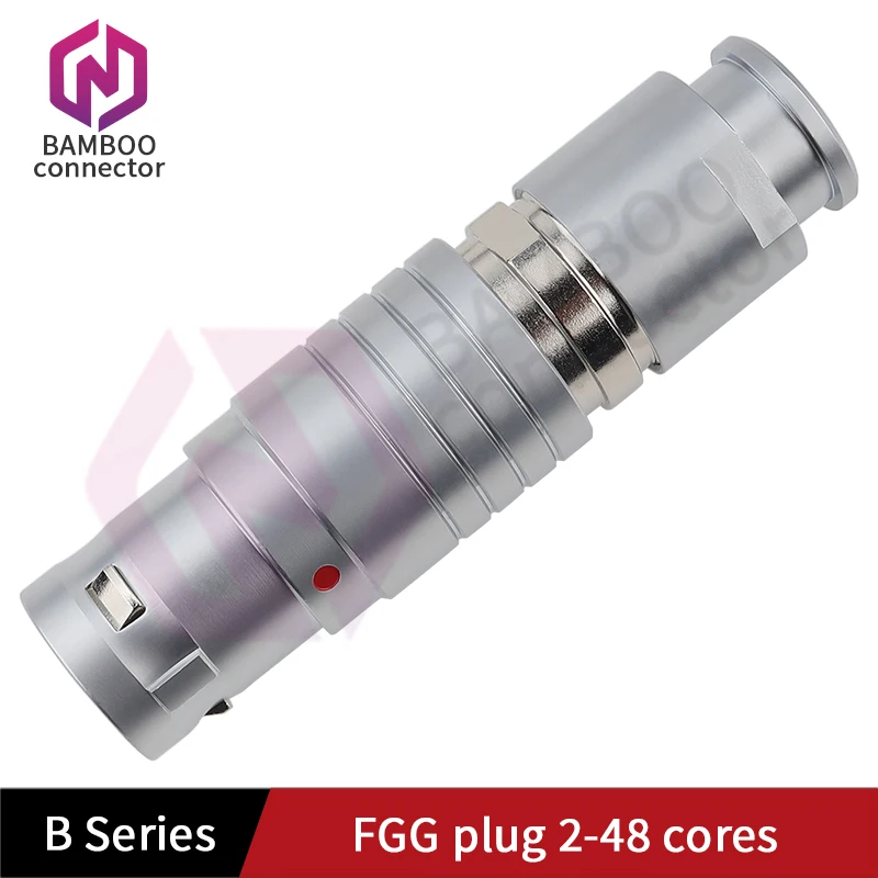 Push-pull self-locking connector FGG.3B FGG.4B 307 320 322 Camera cable plug socket circular connector Circular aviation plug 3B