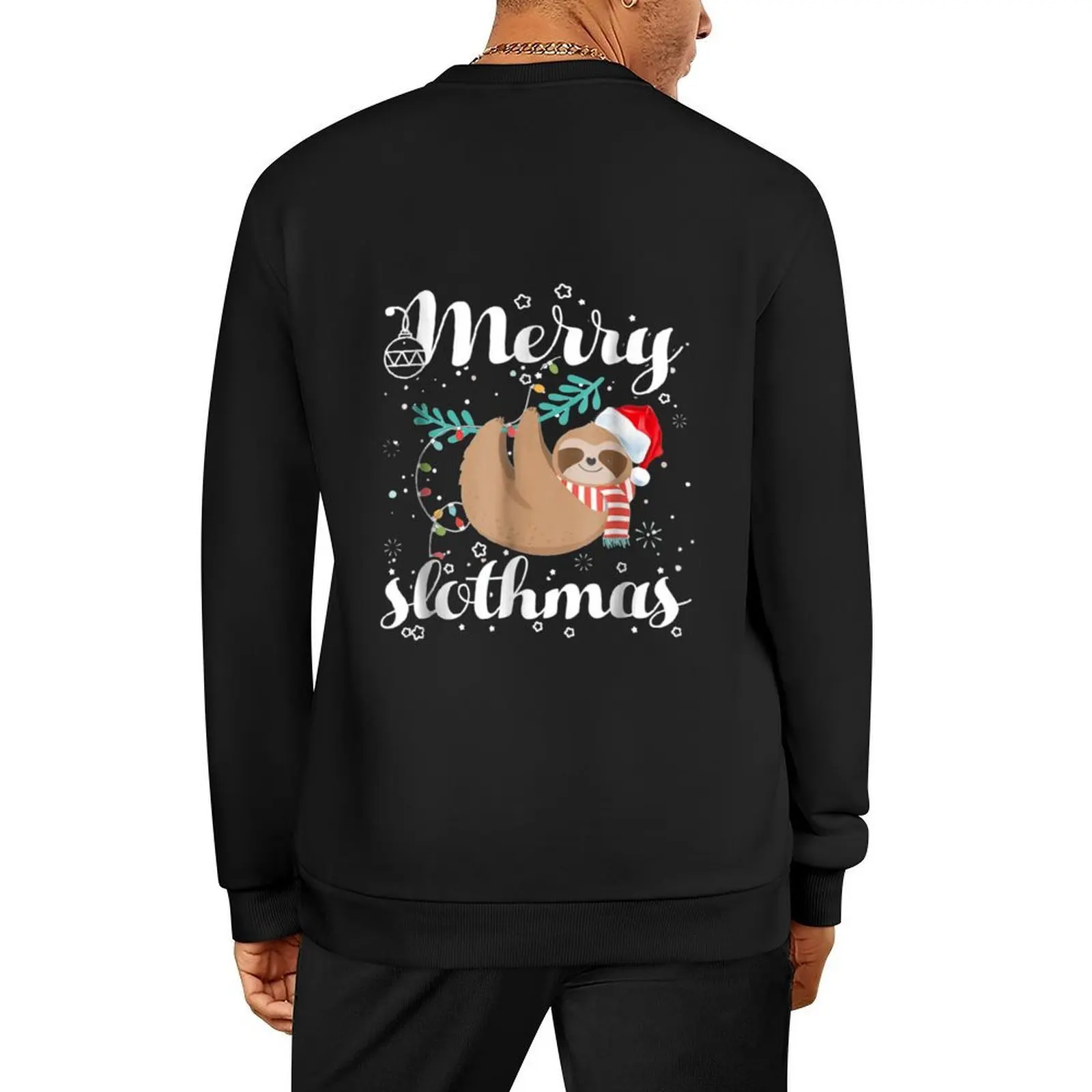 

Merry Slothmas T Shirt Christmas Pajama for Sloth Lovers Pullover blouse men's coat men's clothes tracksuit men new sweatshirt