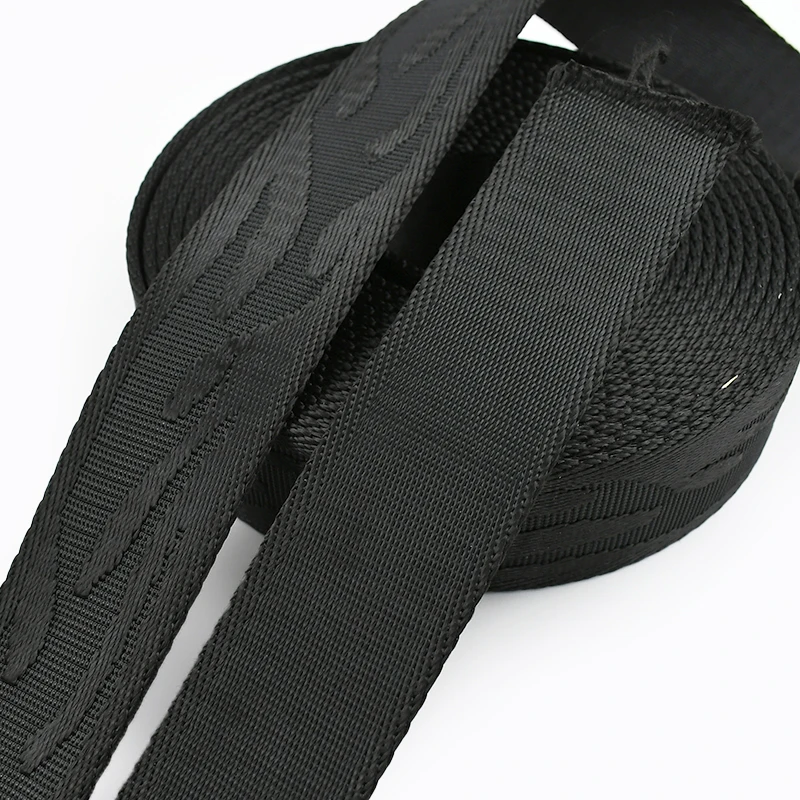 

1/2/3/4/5M 38mm Nylon Webbing 2mm Thick Jacquard Ribbon for Bag Strap Bias Tape DIY Belt Clothes Sewing Lace Trims Accessory