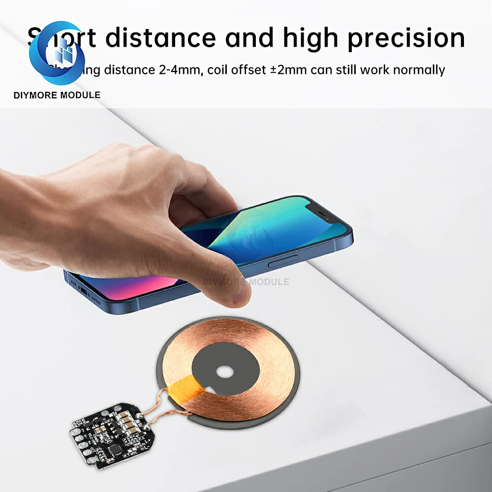 5/1 шт. 15 Вт модуль беспроводной зарядки передатчик PCBA беспроводное зарядное устройство материнская плата магнитная беспроводная зарядка материнская плата + катушка