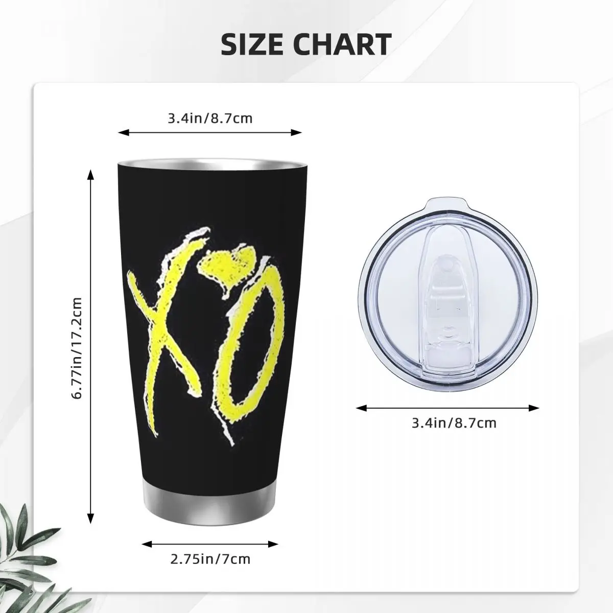 Rapper The Weeknd Blinding Lights Dawn FM Stainless Steel Tumbler Vacuum Insulated Mug Thermal Cold Cup Straw With Lid 20oz