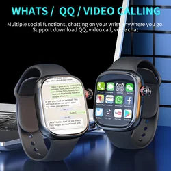 4G/5G Network SIM Card Smart Watch S9 49mm Strap 8MP Camera GPS Wifi 8GB RAM 128GB ROM Google Play Android Men Women Smartwatch