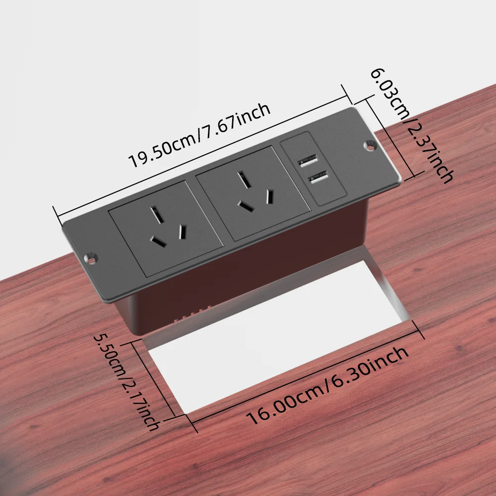 Au 1500W Recessed Power Strip - Office Furniture Manufacturers review and price