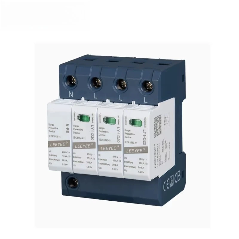 

T2 class II 20ka 3PN AC spd Surge Protective Device for lightning protection