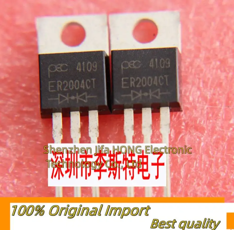 10PCS/Lot ER2004CT  TO-220 400V 20A  MOSFET Best QualityReally Stock Original