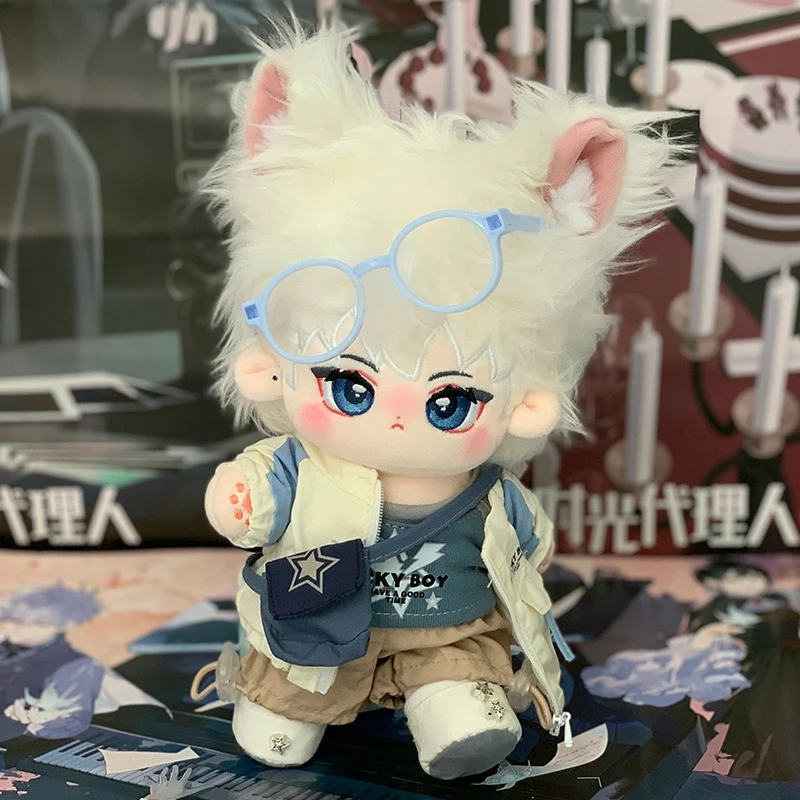 

Кукла-плюшевая игрушка 20 см Link Click Cotton, анимированные персонажи Чарльз/Лукас, для переодевания, аниме-фигурка, детские игрушки для девочек, подарки