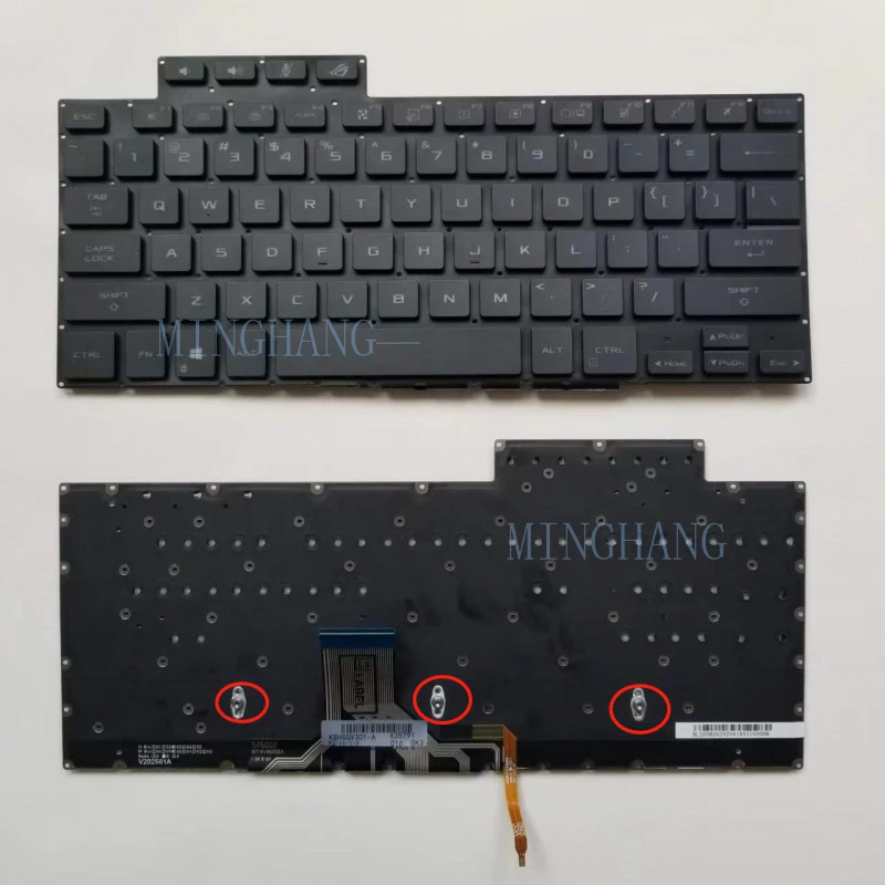 

Новая американская клавиатура с подсветкой для ASUS ROG X13 GV301 GV301QC GV301QH GV301QE GV301QV
