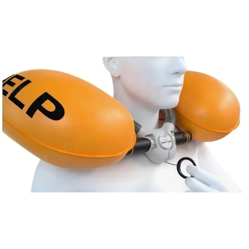 Floating Buoy Marine Ocean Inflatable Life Saving Necklace For Anti Drowning Swimming Accessaries