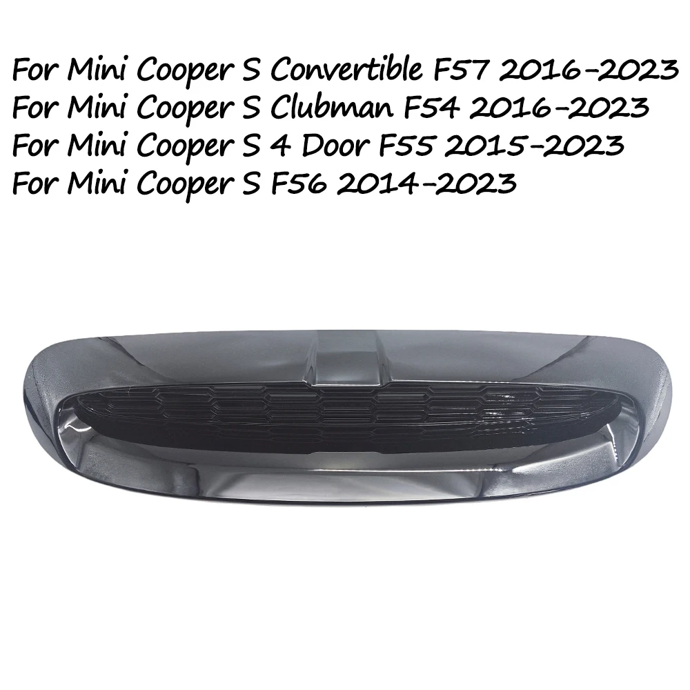 

For Mini Cooper S F54 F55 F56 F57 2016 2017 2018 2019 2020 2021 2022 2023 Front Engine Bonnets Hood Scoop Air Intake Decor