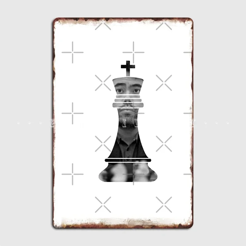 King Hikaru Nakamura Chess Poster Metal Plaque Cinema Kitchen Mural Customize Wall Decor Tin Sign Poster