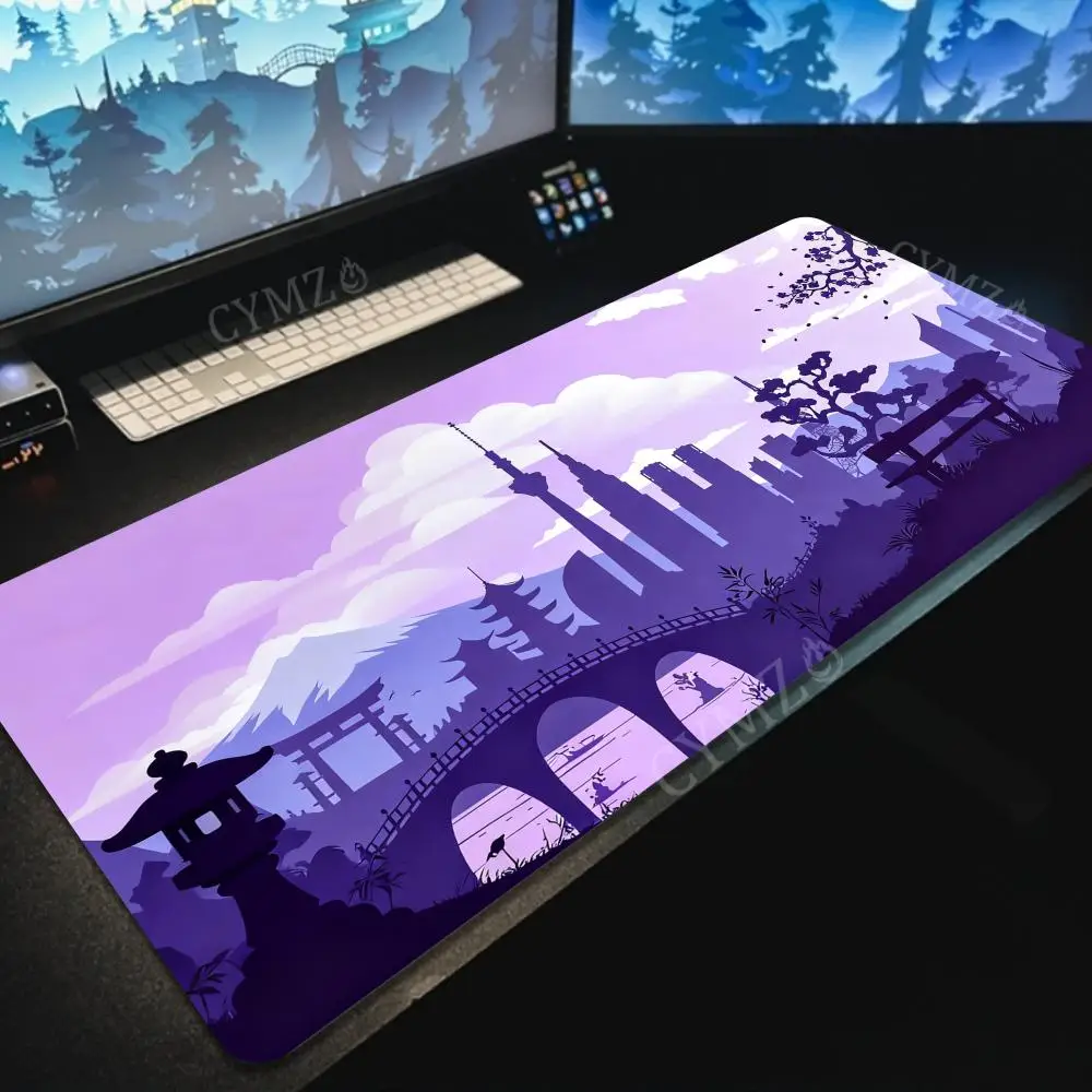 Art aesthetics architectural landscape Mouse Pad Desk Mat pc accessories keyboard gaming mats suitable for office and games