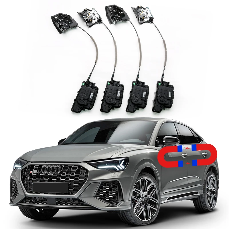 For Audi RS Q3 Electric suction door Automobile refitted automatic locks accessories door Soft Close auto Power tools