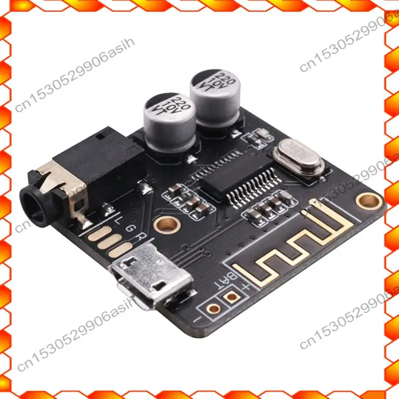 -AT52 BT5.0 オーディオモジュール MP3 Bluetooth オーディオデコーダボードロスレスカースピーカーオーディオアンプボード DIY オーディオレシーバー