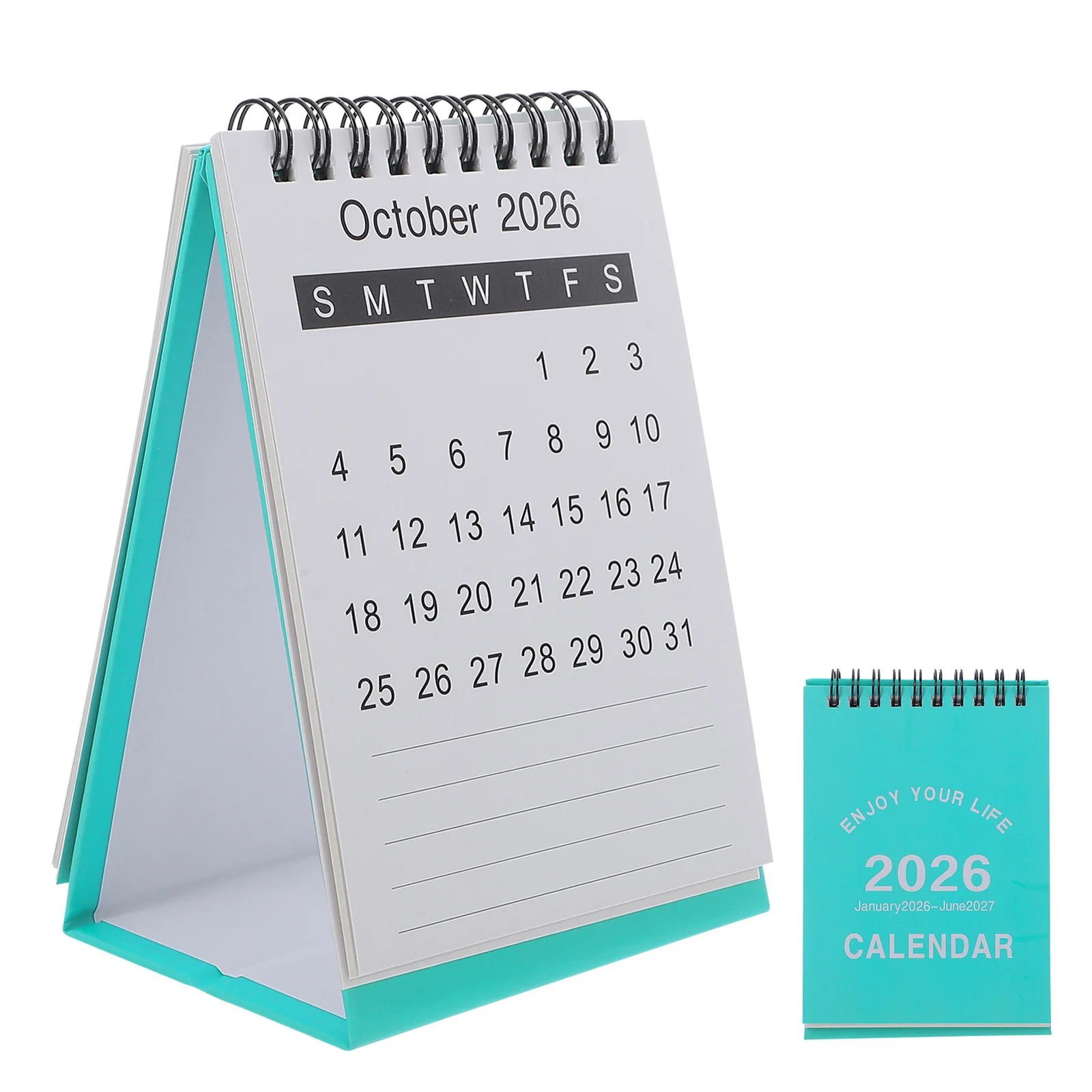 

Mini Desk 2026 Compact Standing Flip Monthly Planner For Home Office School Desktop Calendar 2026 Tabletop Calendar Print