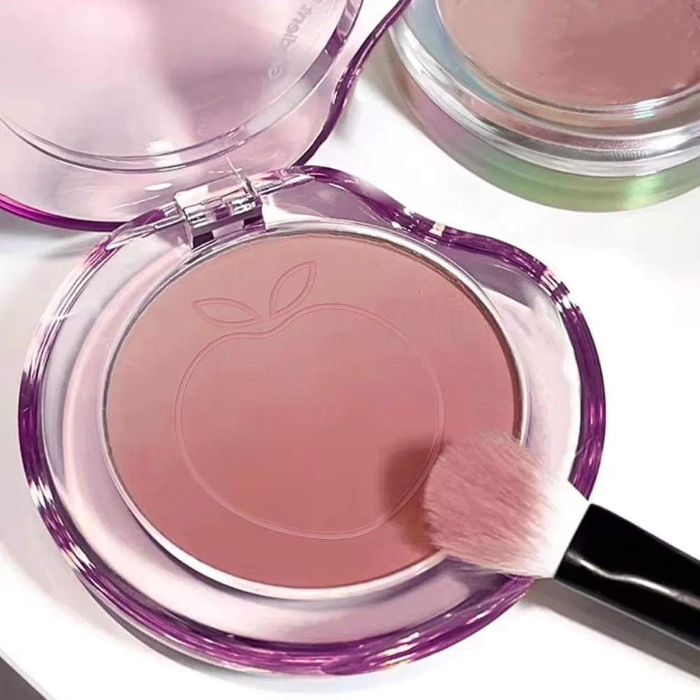Blush-palet met lage verzadiging Matte afwerking Blush Glimmer Nude Matte Blusher Mengbaar Langdurige Koreaanse make-up Fleuren make-up