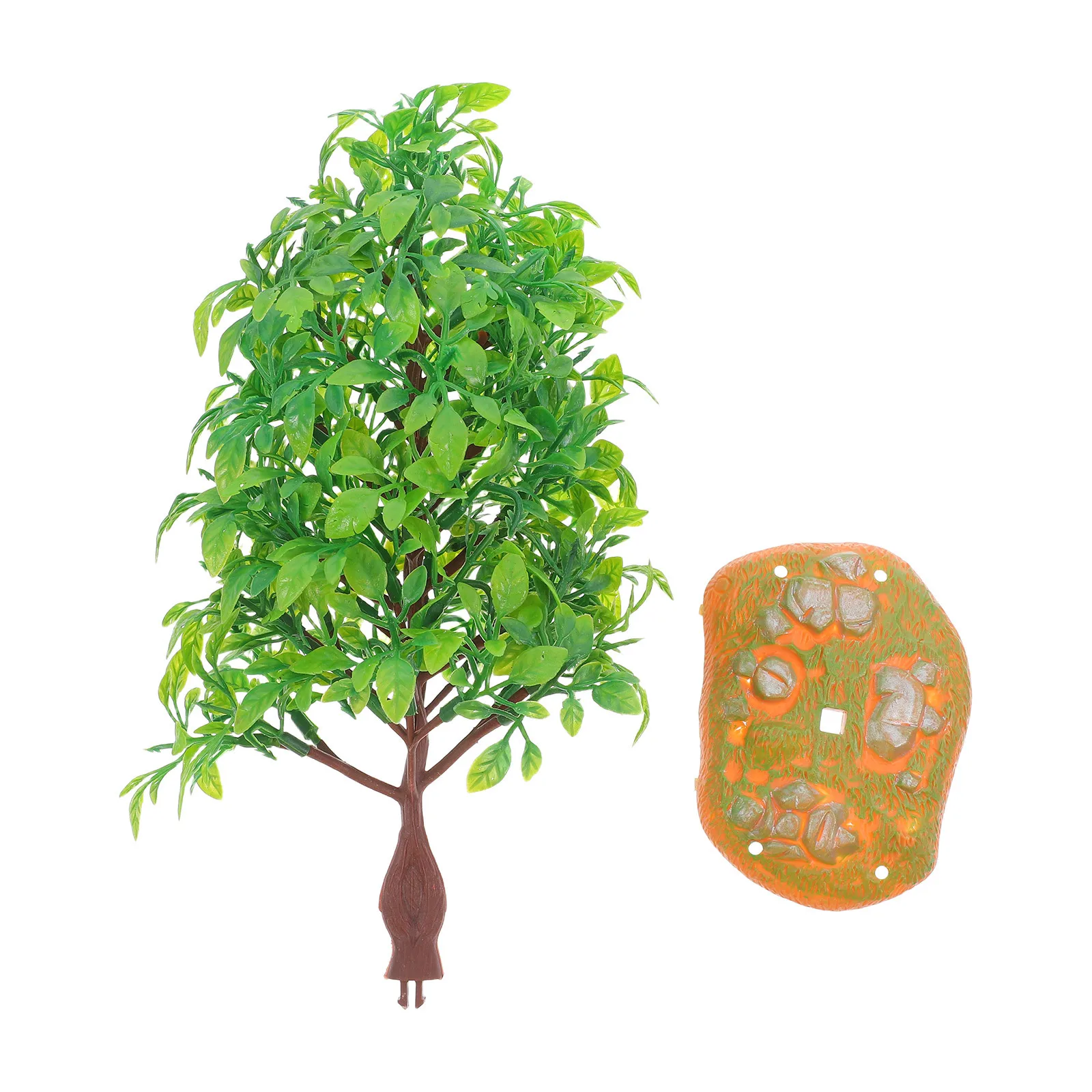 

Miniature Trees for Crafts Artificial Landscape Tree Small Plastic Trees for Micro-Simulation Train Scene