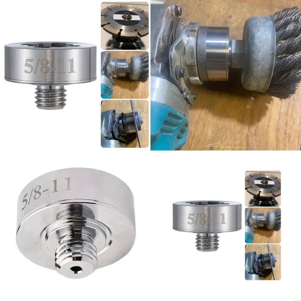 

M7DA Universal Grinder Adapter Steel 5/8"-11 Thread Grinder Adapter for X Lock