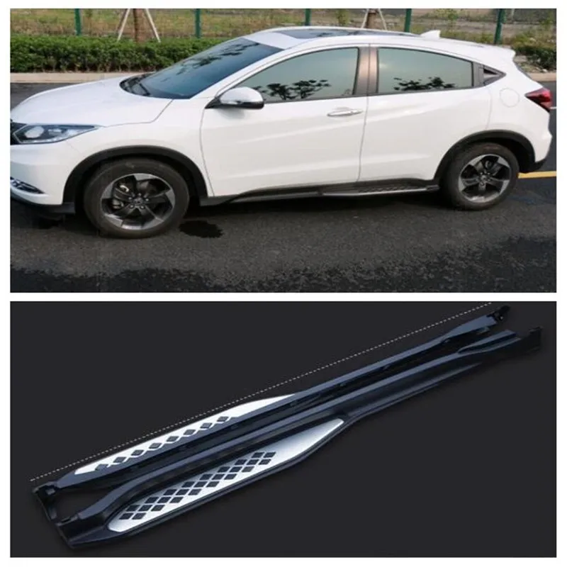 Fits For Honda VEZEL HRV HR-V 2014-2022 High Quality Aluminum Alloy Running Boards Side Step Bar Pedals