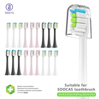 Replacement Heads SOOCAS X3 X5 X3U X1 V1 V2 SOOCARE head Sonic Tooth brush Electric Nozzles