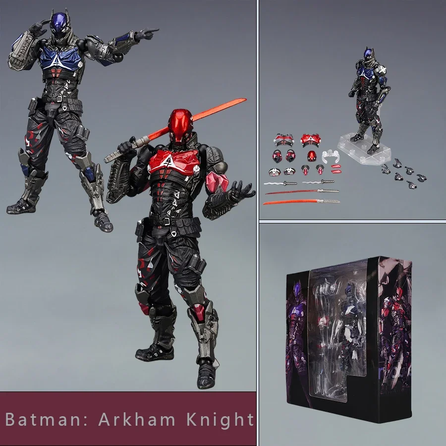 

Arkham Factory 17cm Yamaguchi-style 024 Arkham Knight Batman Movable Figure Boxed Figure Ornaments Movable Joint Collection Gift