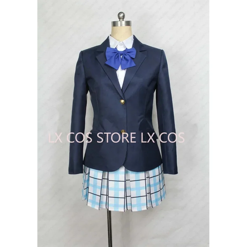

ff34Silent Anime Voice Koe no Katachi a shape of light Uniform Dress Cosplay Costume Tailor Made
