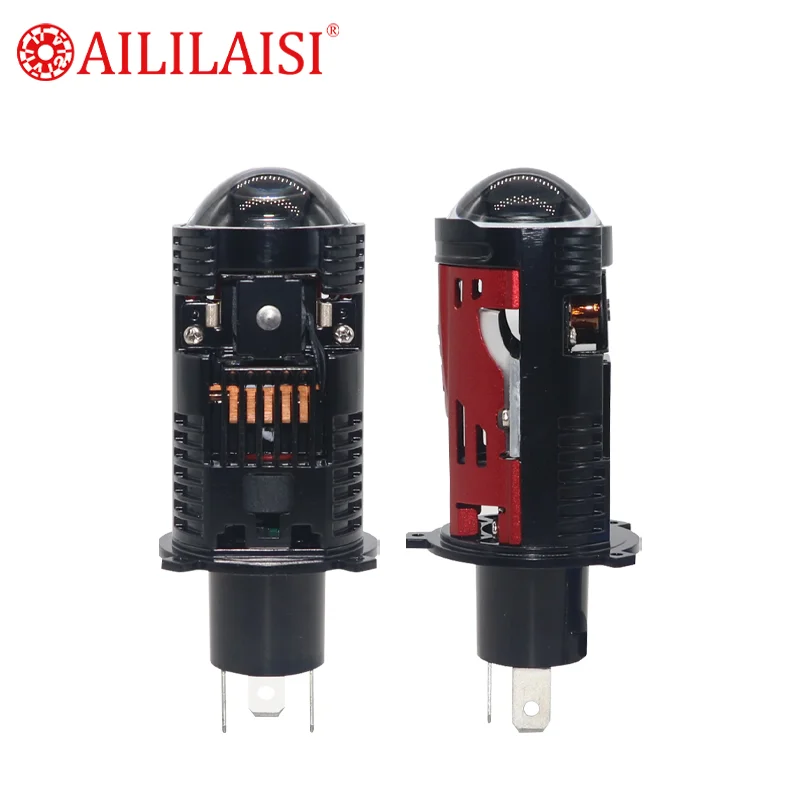 Aililaisi New Mini Bi LED Headlights 6-24V 6000 Lumens H11 Bulb High Performance Projector Lens for Prelude for Xj